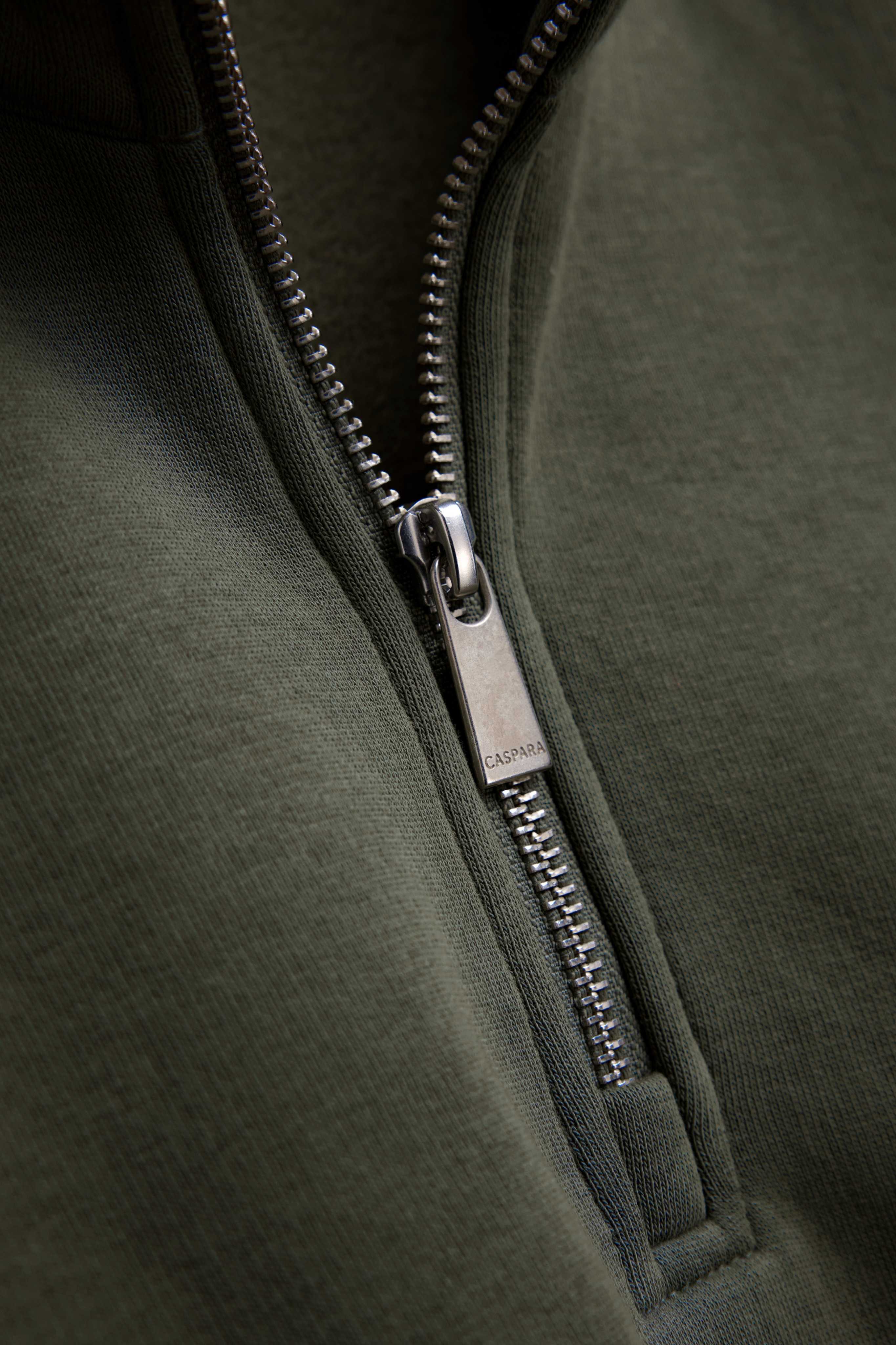 M. Raquet Club Half-Zip - Dark Green
